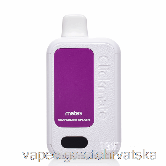 Vape Hrvatska 7 Daze Clickmate 15000 Komplet Za Jednokratnu Upotrebu Grapeberry Splash